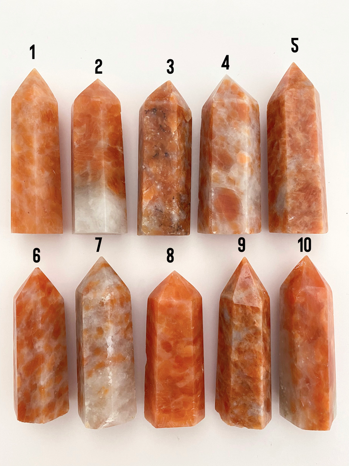Orange Calcite Towers
