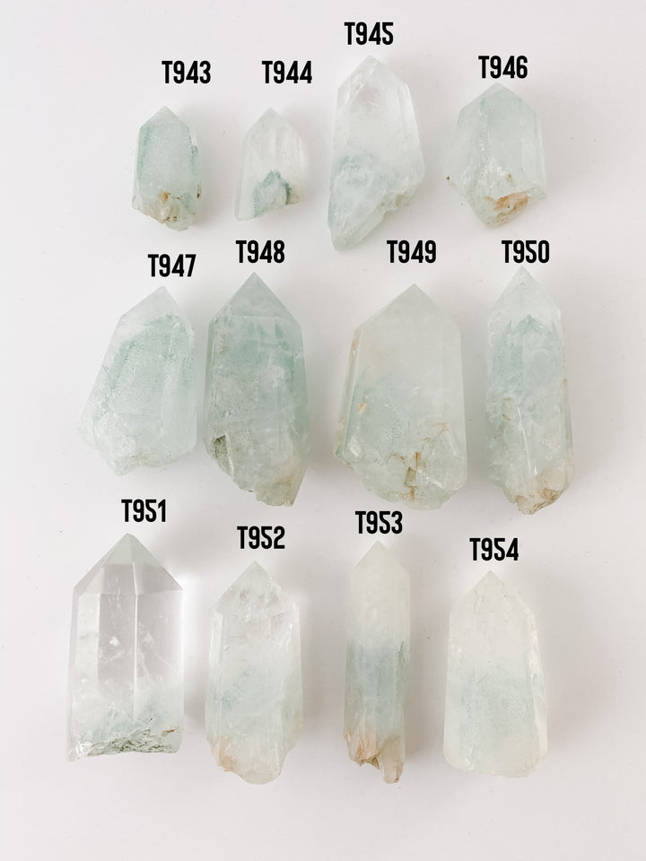 Quartz with Fuchsite inclusions