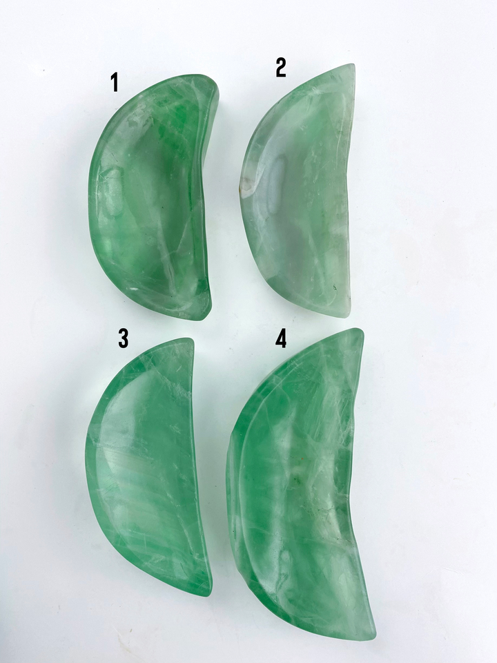 Fluorite Green Moons - Uncommon Rocks