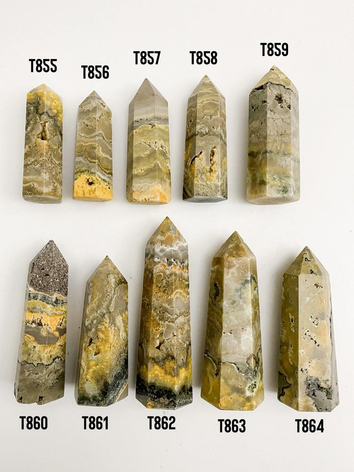 Bumble Bee Jasper Towers - Uncommon Rocks
