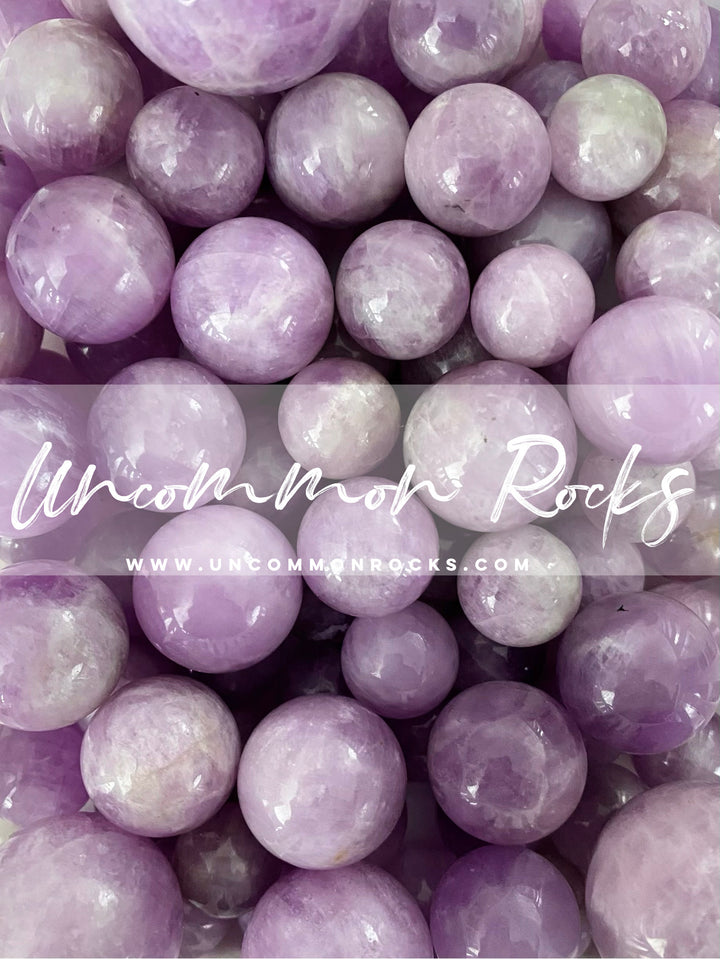 Kunzite Spheres