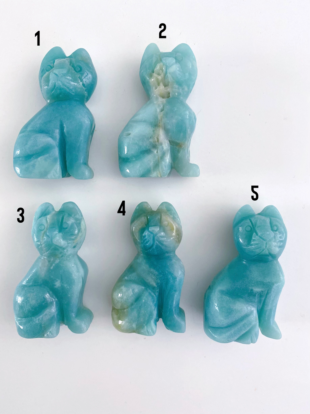 Caribbean Calcite Cats - Uncommon Rocks