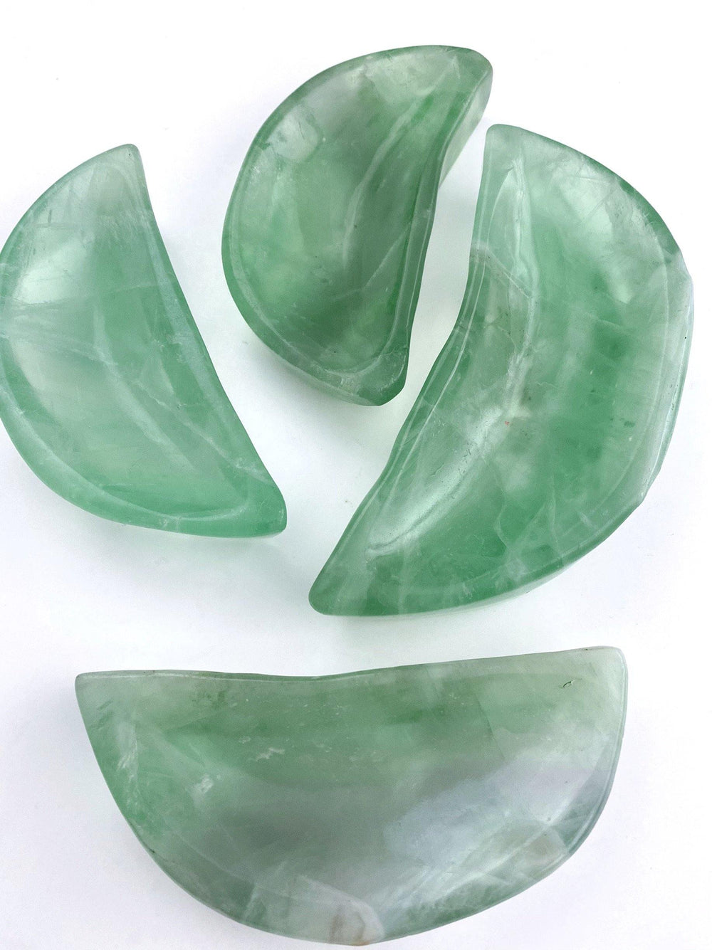 Fluorite Green Moons - Uncommon Rocks