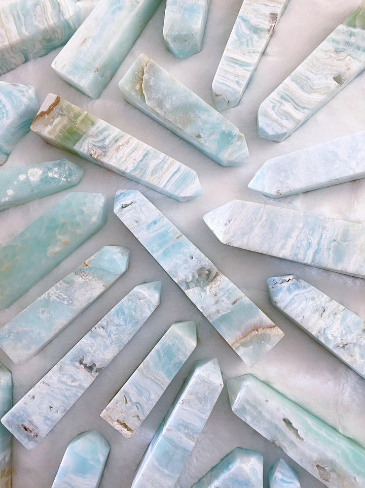 Caribbean Calcite Towers - Uncommon Rocks