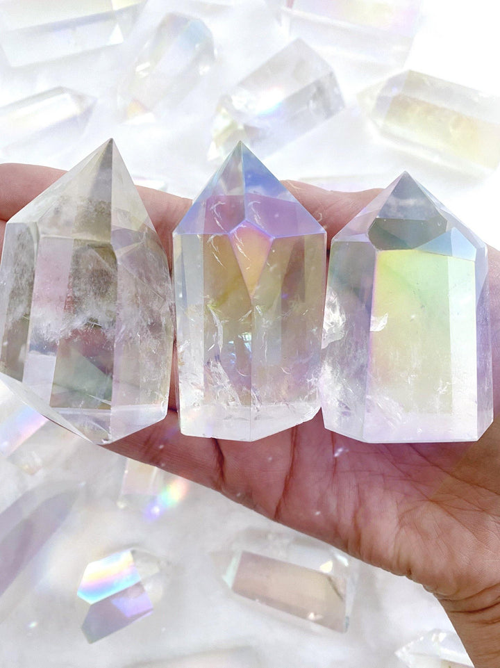 Aura Quartz Towers - Uncommon Rocks
