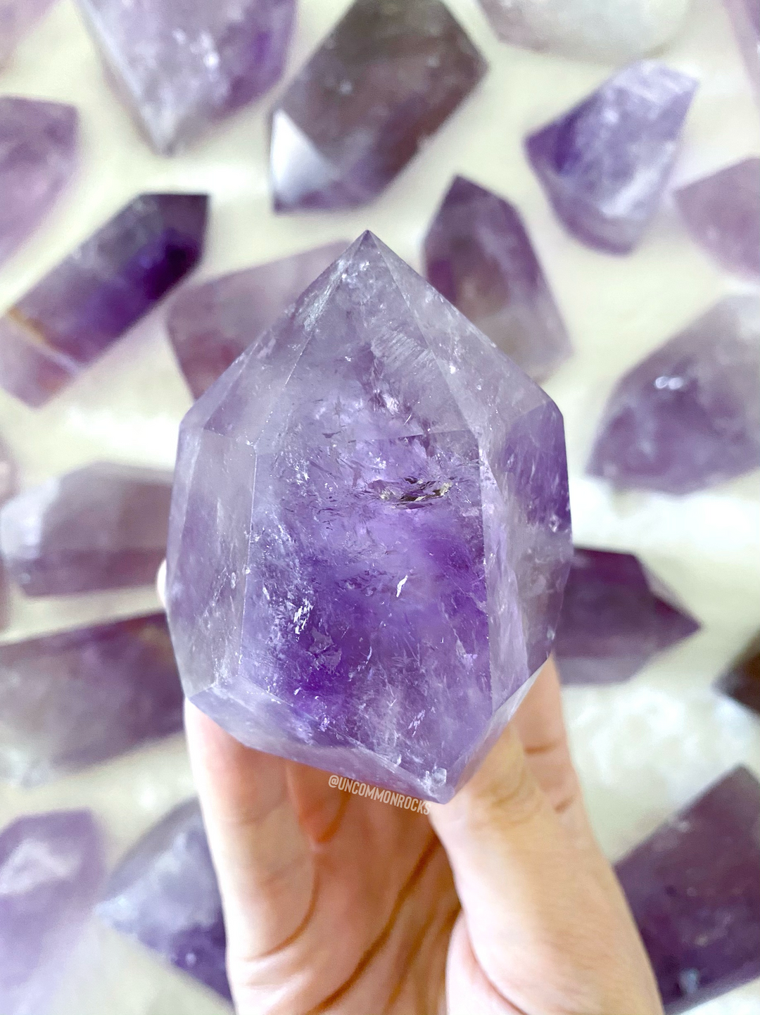 Amethyst Points - Uncommon Rocks