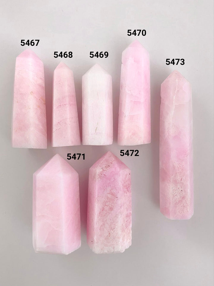 Pink Aragonite Towers