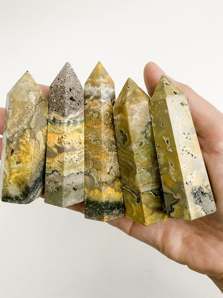 Bumble Bee Jasper Towers - Uncommon Rocks