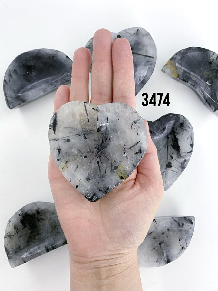 Black Tourmalinated Quartz - Uncommon Rocks