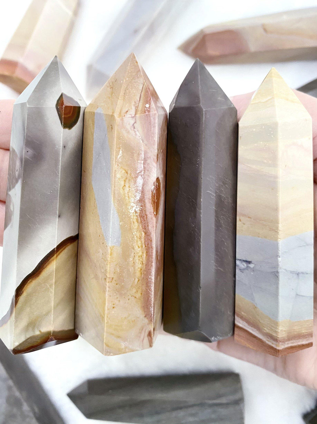 Polychrome Jasper Towers - Uncommon Rocks