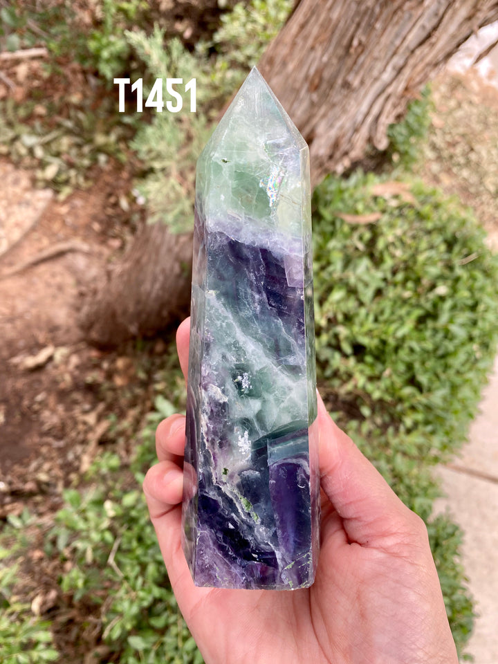 Fluorite Green Towers