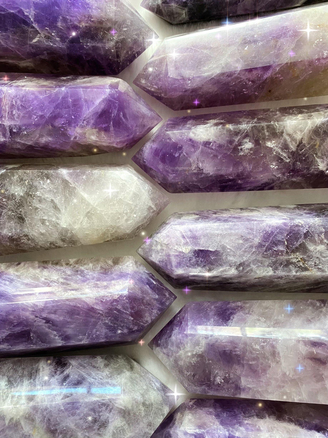Amethyst Big Towers - Uncommon Rocks
