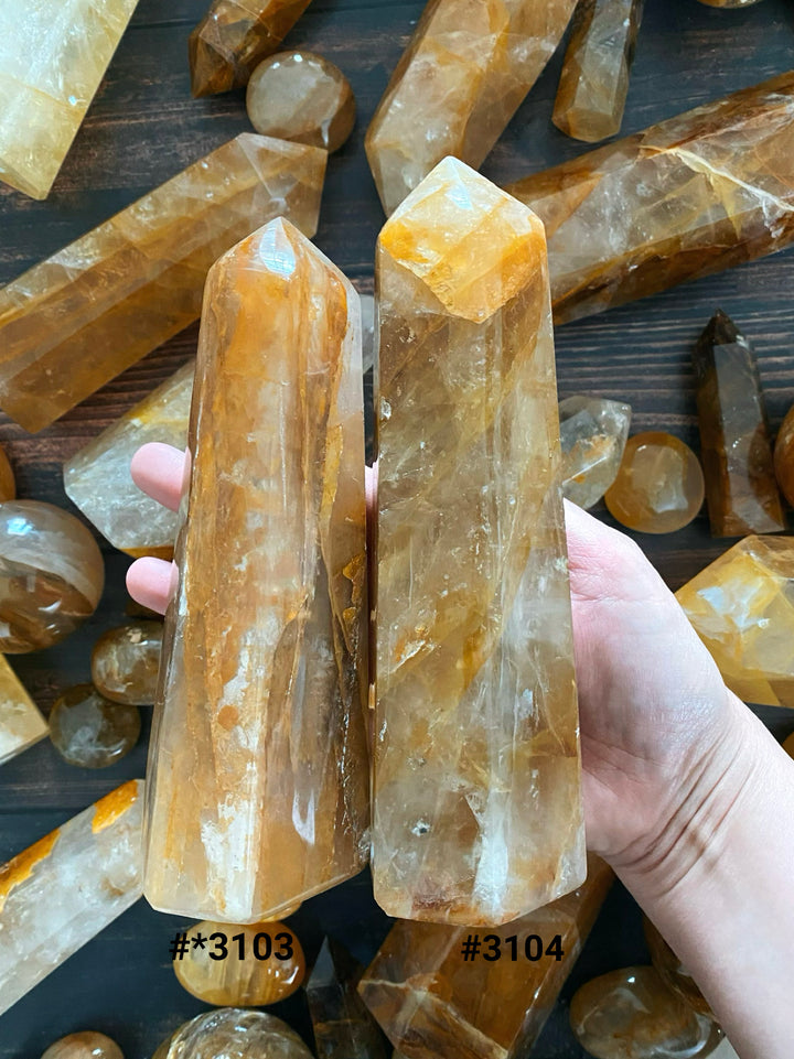 Golden Healer Quartz Big Towers