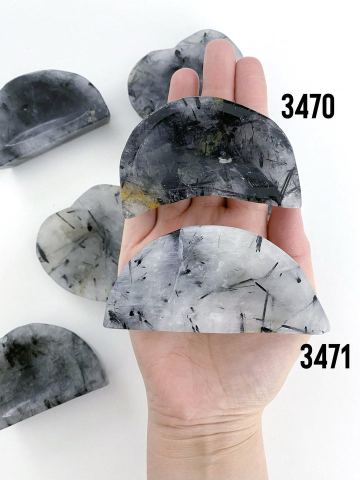 Black Tourmalinated Quartz - Uncommon Rocks