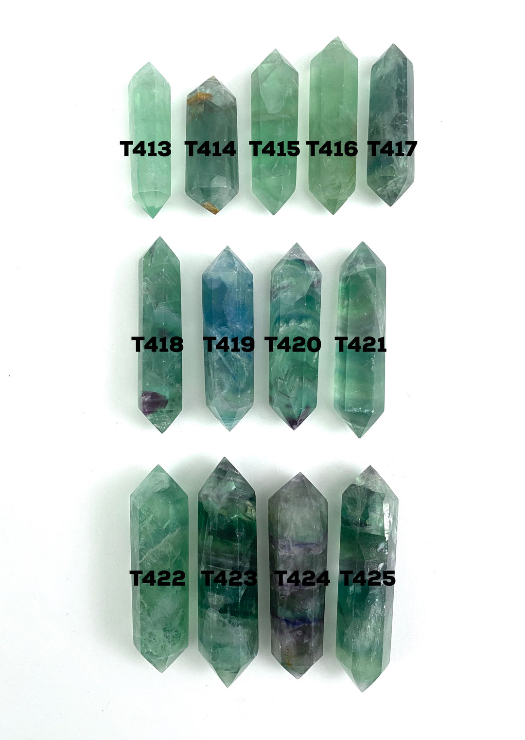 Green Fluorite DT Points