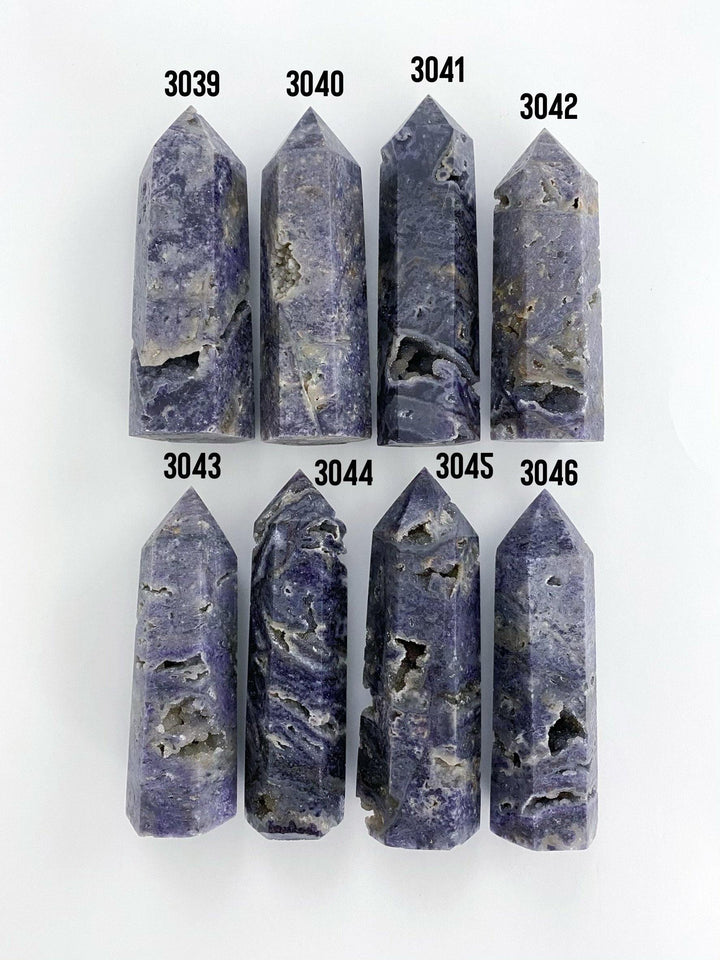 Fluorite Sphalerite Towers - Uncommon Rocks