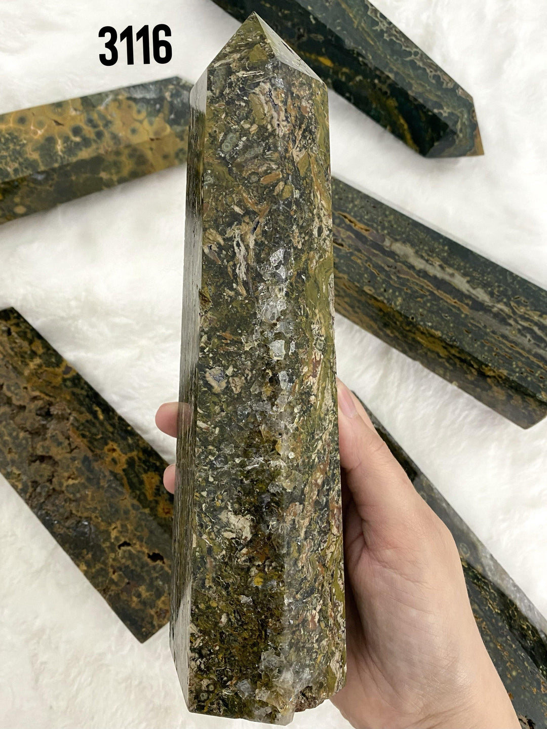 Ocean Jasper Big Towers - Uncommon Rocks