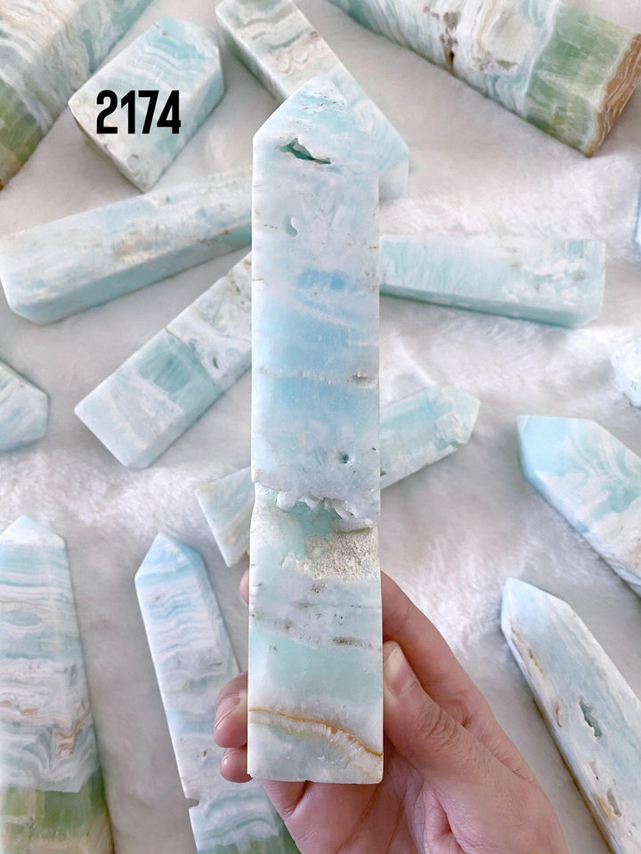 Caribbean Calcite Towers - Uncommon Rocks