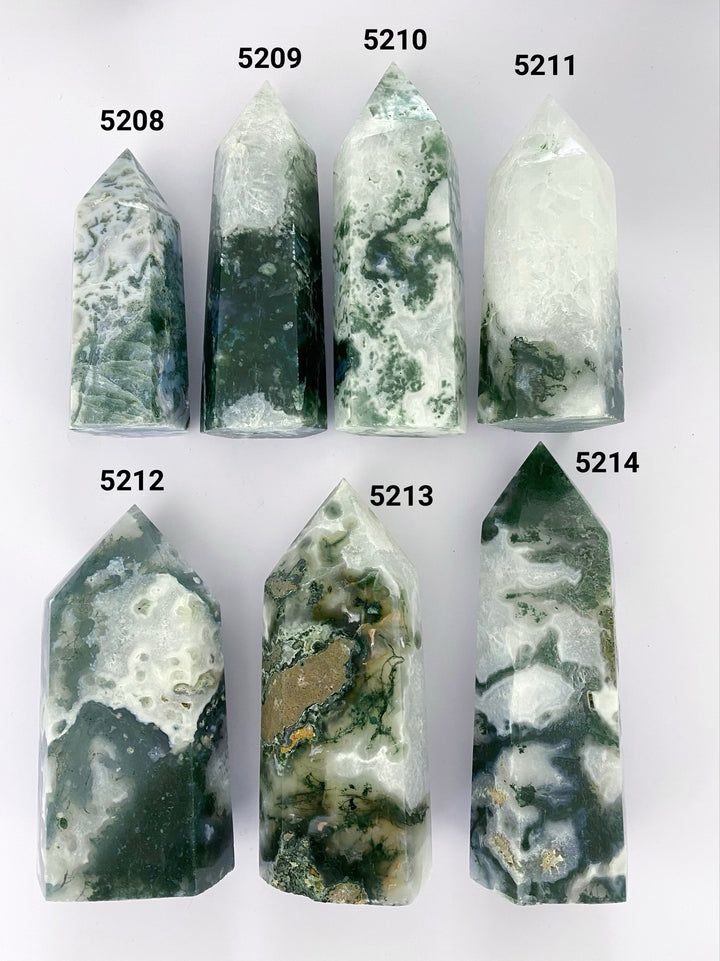 Moss Agate Towers