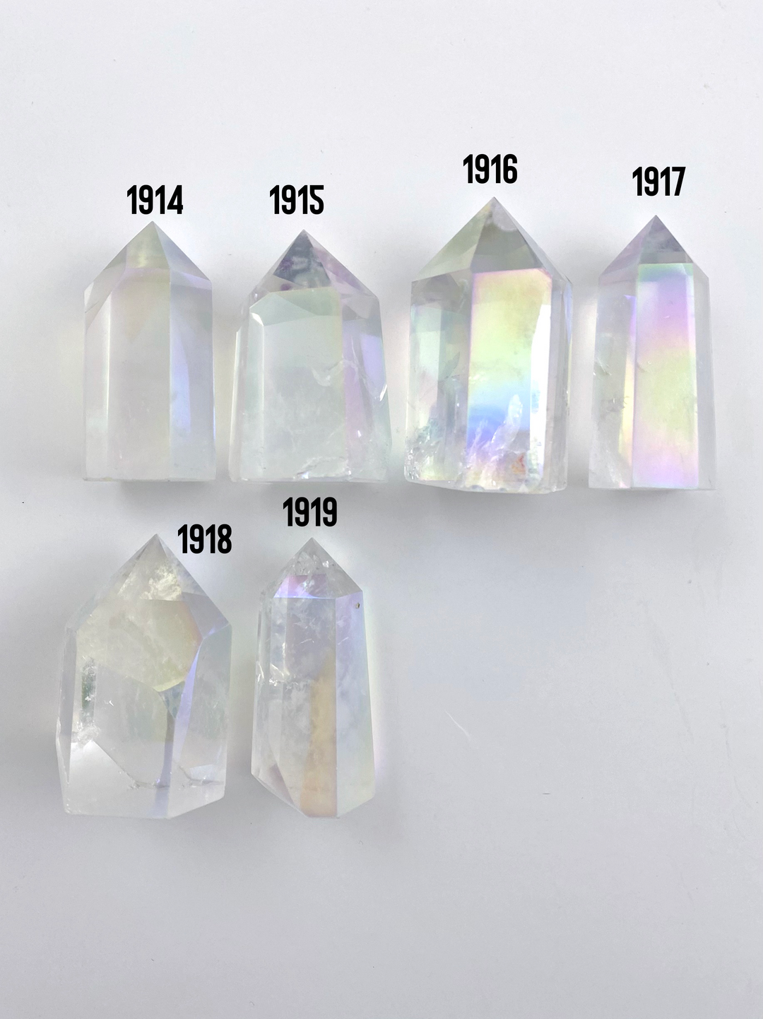 Aura Quartz Towers - Uncommon Rocks