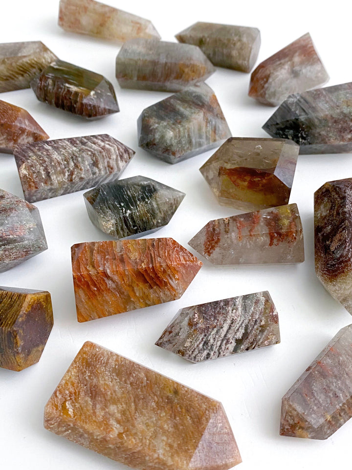 Lodolite Quartz Thousand Layer Towers