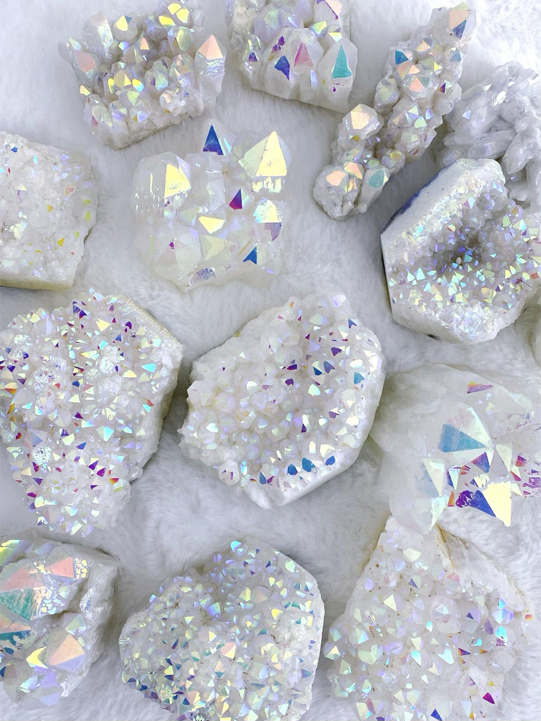 Angel Aura Cluster - Uncommon Rocks