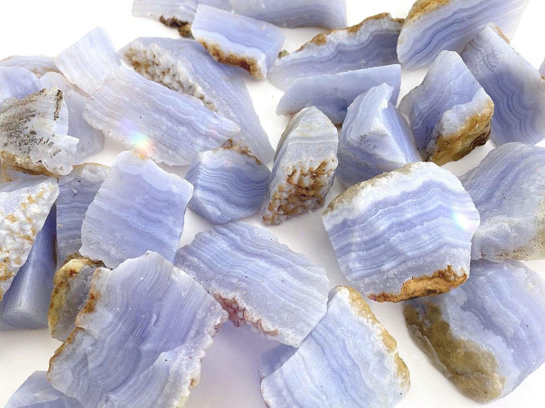 Blue Lace High Quality Raw - Uncommon Rocks