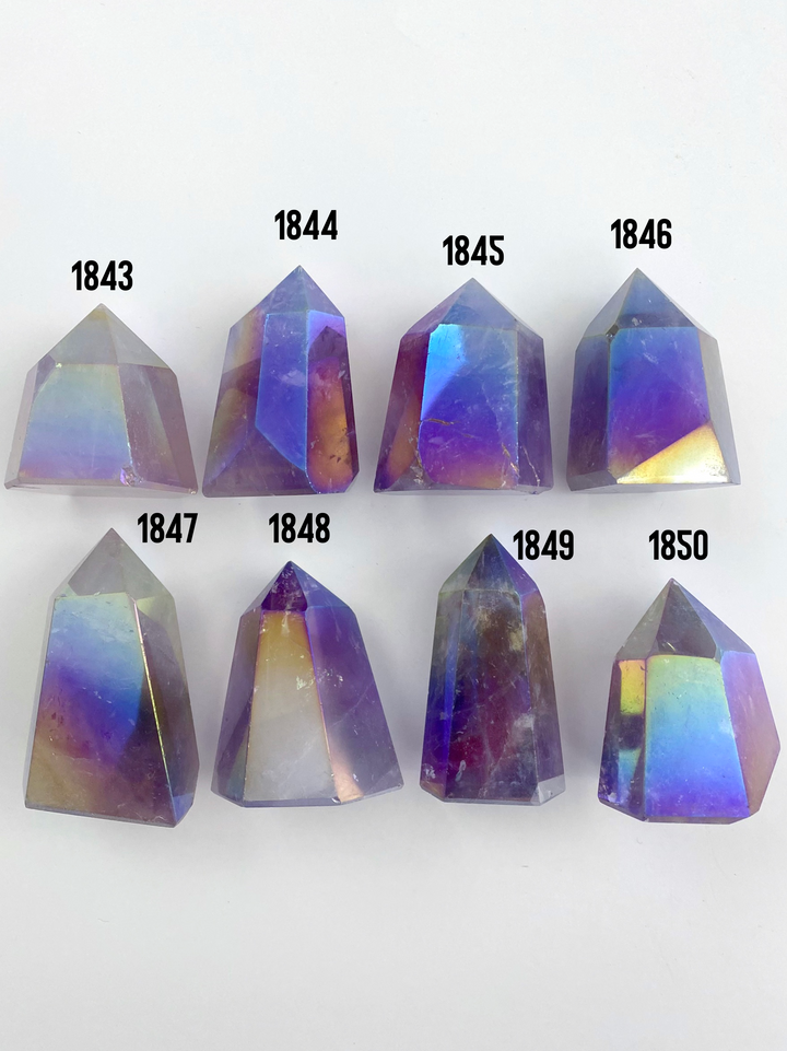 Aura Amethyst Towers - Uncommon Rocks