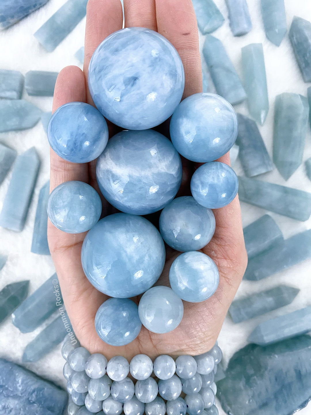 Aquamarine Spheres