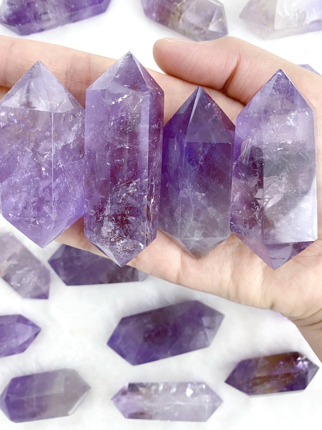 Amethyst DT Points - Uncommon Rocks