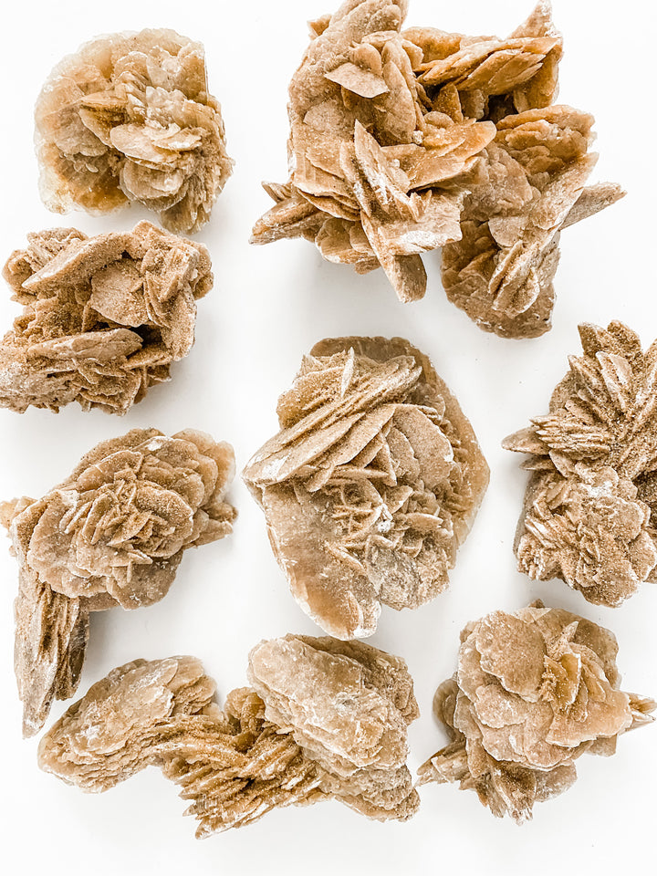 Dessert Rose Selenite Rose