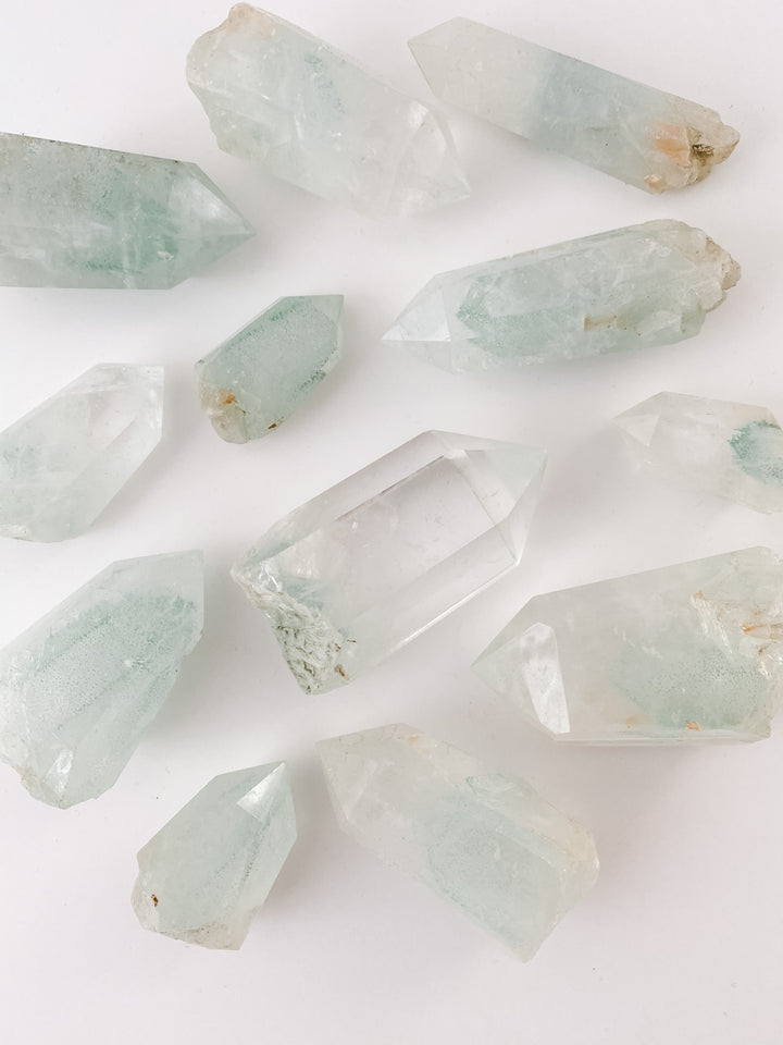 Quartz with Fuchsite inclusions