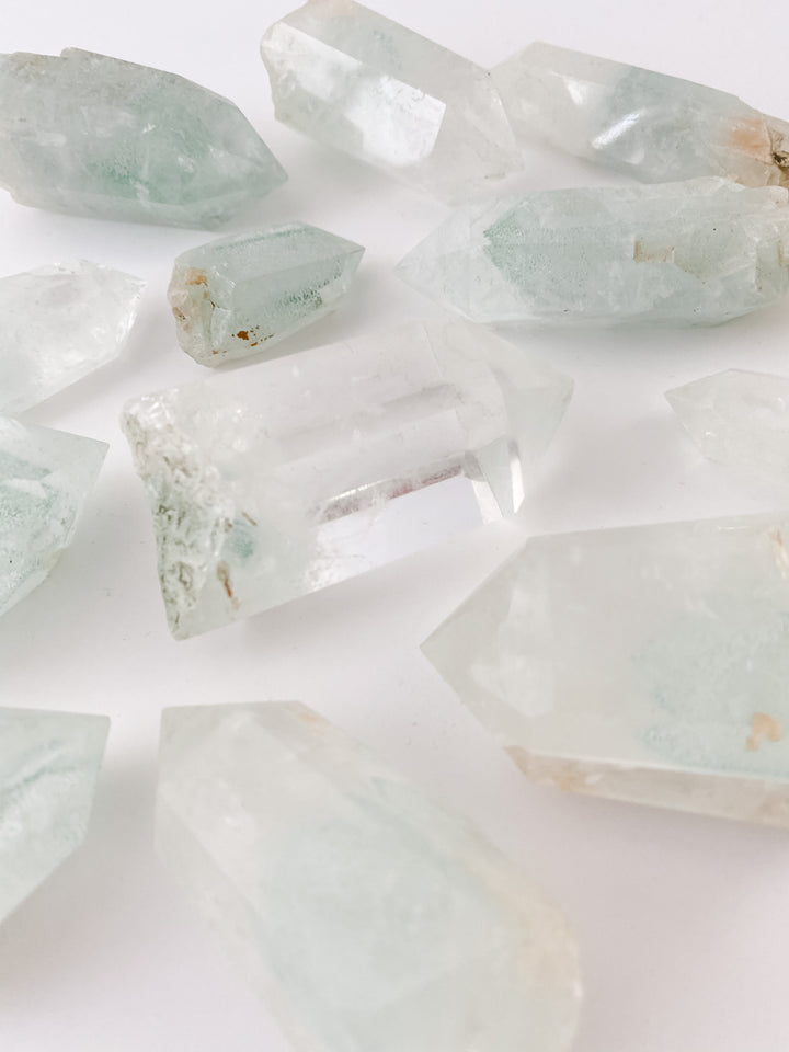 Quartz with Fuchsite inclusions