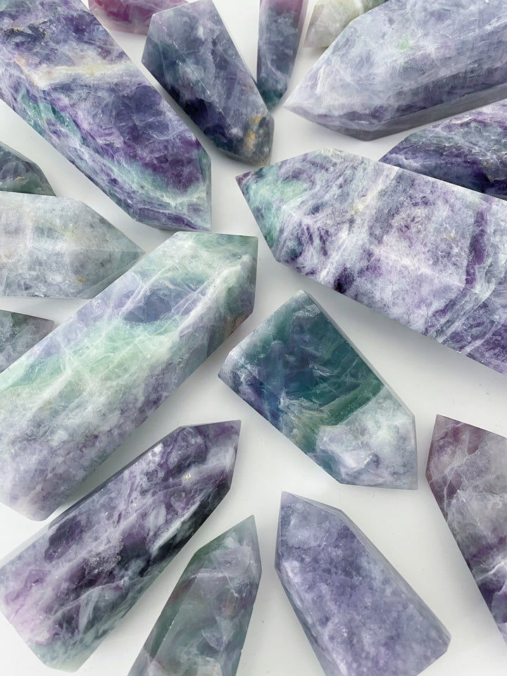 Fluorite Towers-Purple