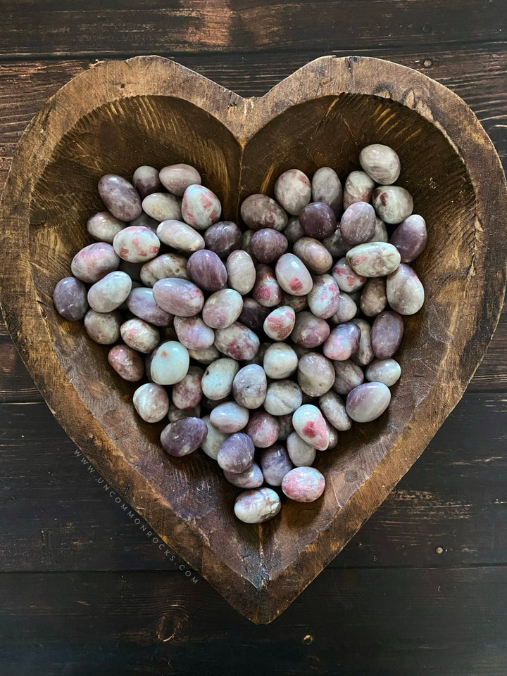 Pink Tourmaline Tumbled