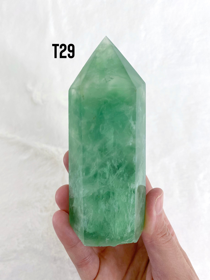 Green Fluorite Towers