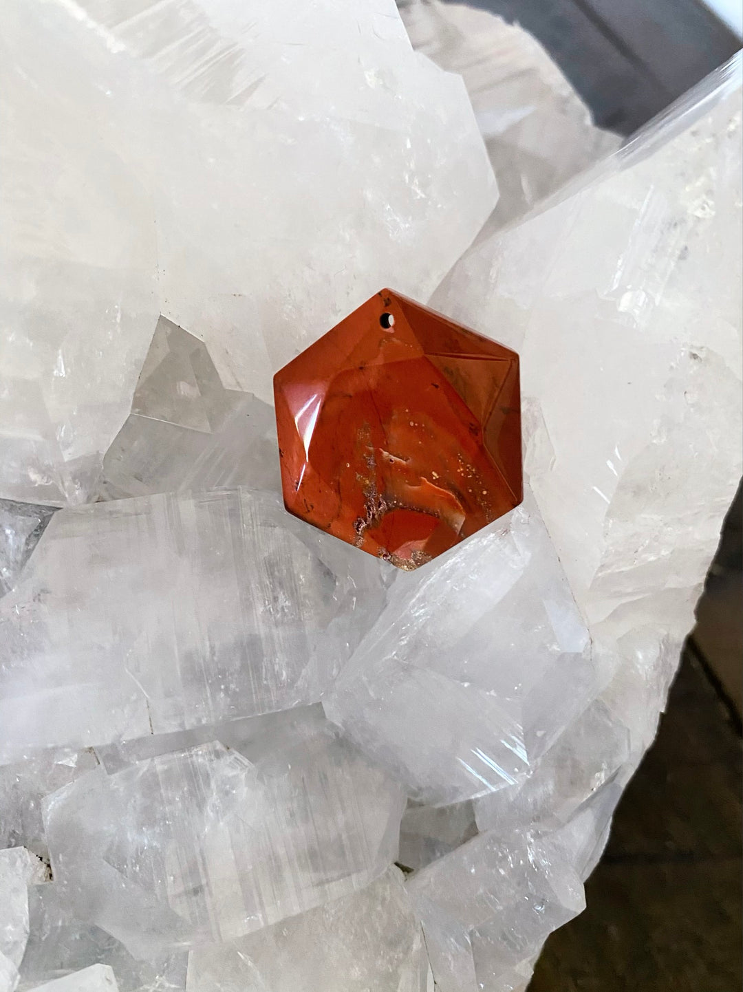 Hexagon Cut Pendant