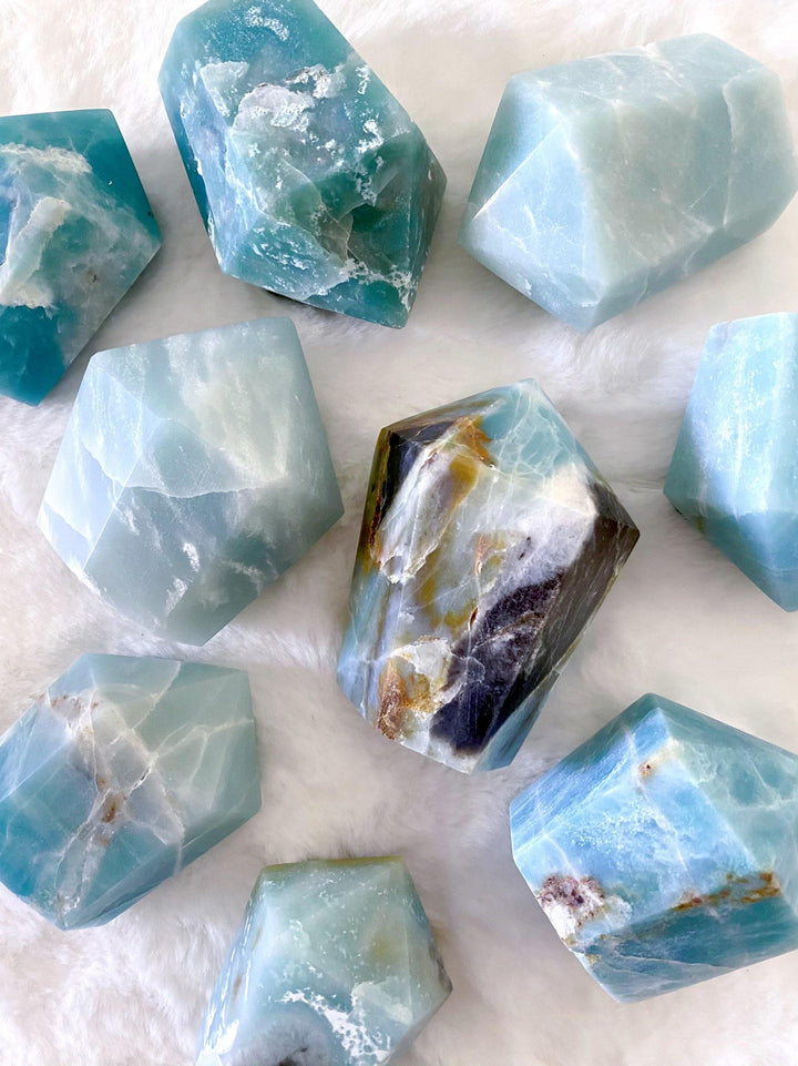 Caribbean Calcite Points - Uncommon Rocks