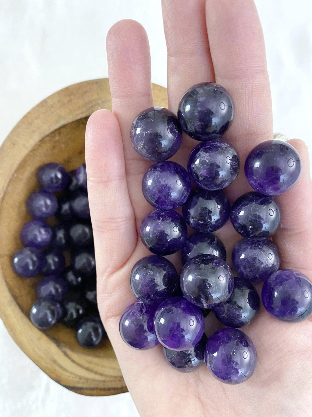 Amethyst Spheres - Uncommon Rocks