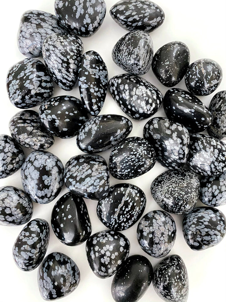 Snowflake Obsidian Tumbled
