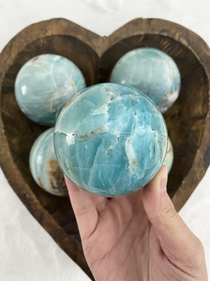 Caribbean Calcite Spheres - Uncommon Rocks