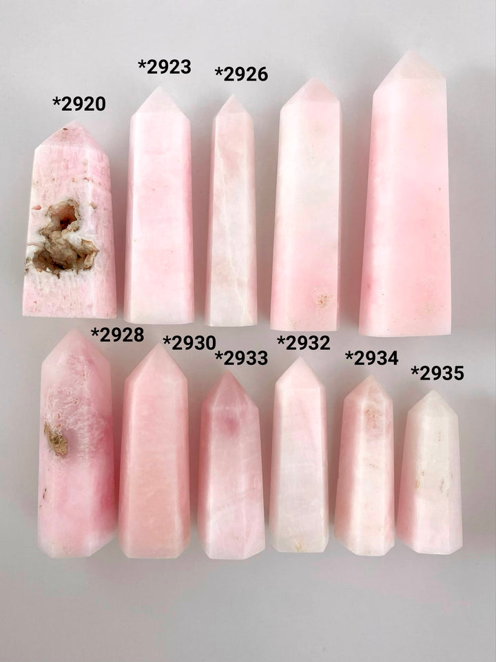 Pink Aragonite Towers