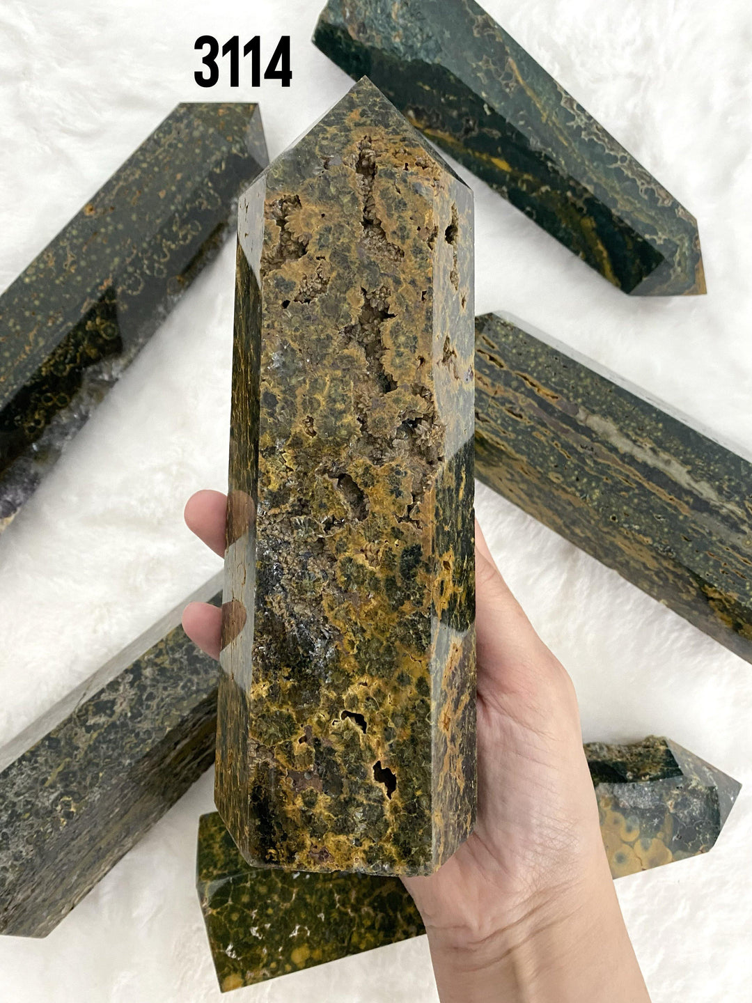 Ocean Jasper Big Towers - Uncommon Rocks