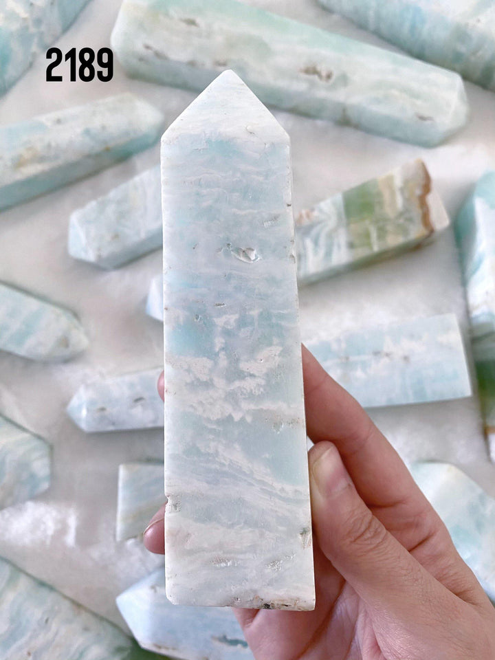 Caribbean Calcite Towers - Uncommon Rocks