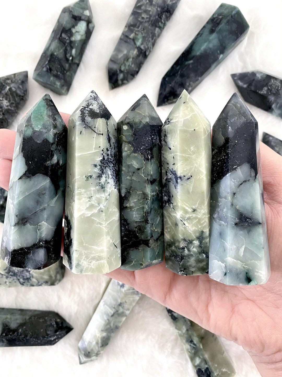 Emerald Stone Towers - Uncommon Rocks