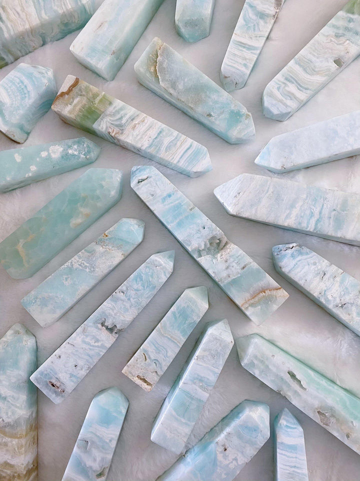 Caribbean Calcite Towers - Uncommon Rocks