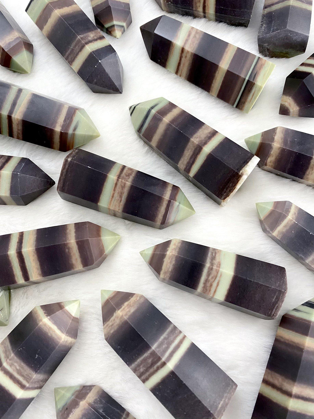 Purple Jade Points - Uncommon Rocks