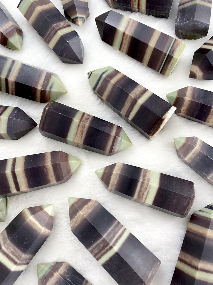 Purple Jade Points - Uncommon Rocks