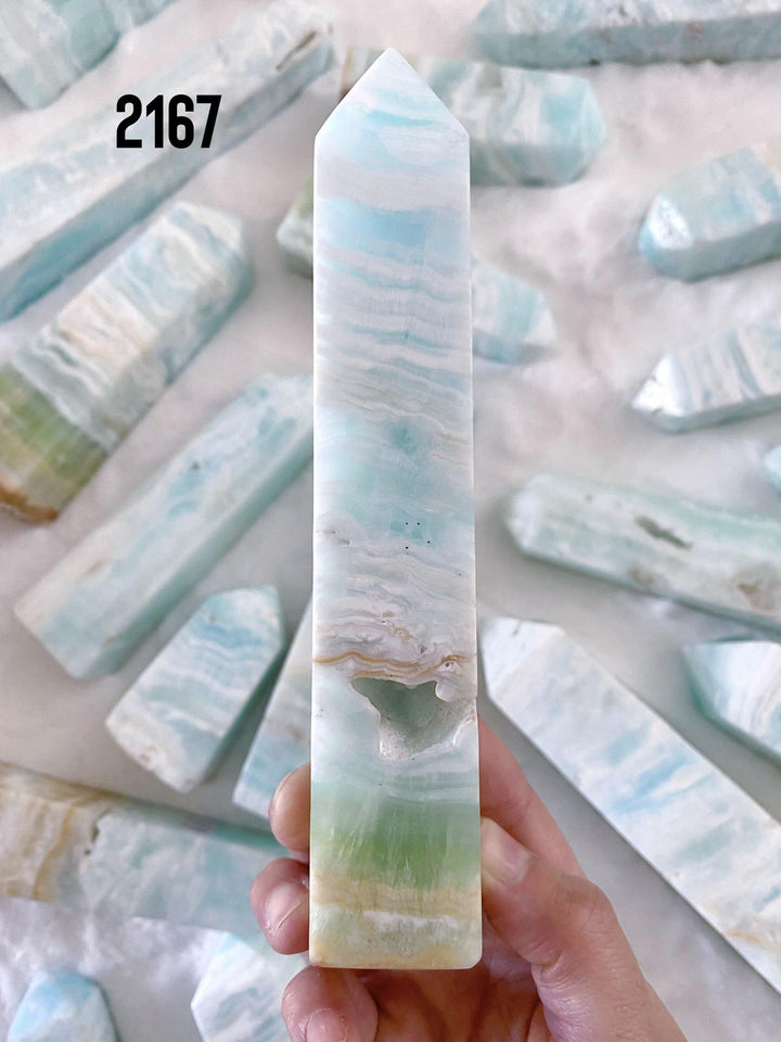 Caribbean Calcite Towers - Uncommon Rocks