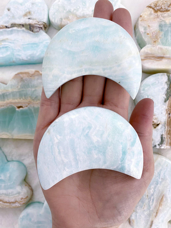 Caribbean Calcite Moons - Uncommon Rocks